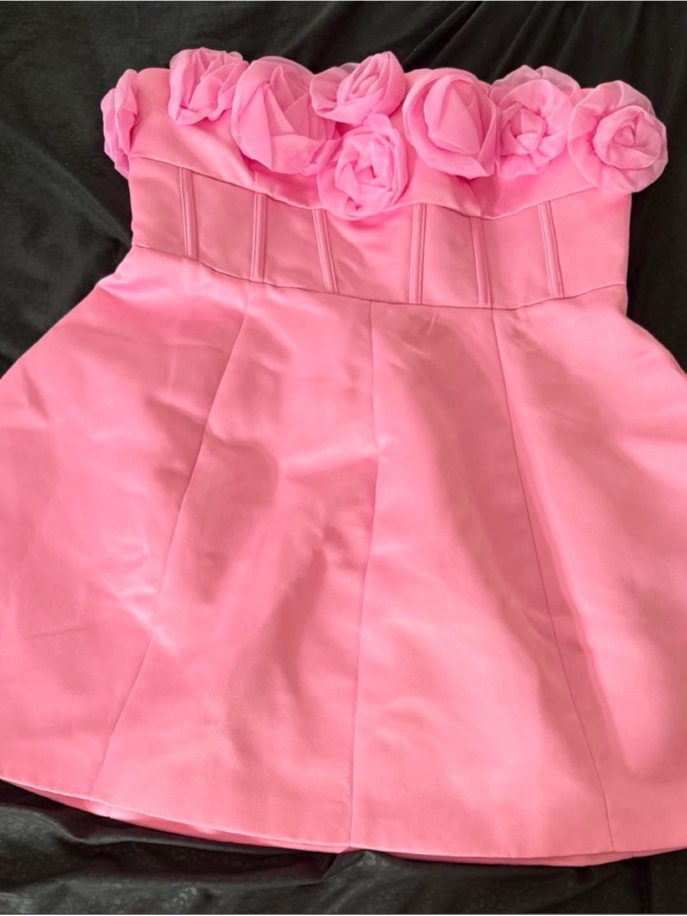Fashion nova pink corset mini dress